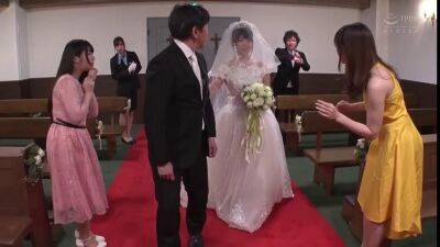 Christian Japanese wedding with the busty bride and the brides maid fucked in church - sunporno.com - Japan