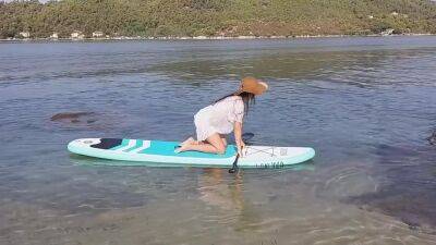 Morning Pee From Sup Board # Naturism And Fun - hclips.com