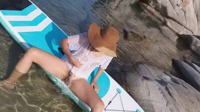 Morning Pee From Sup Board # Naturism And Fun - hclips.com