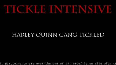 TickleIntensive - Harley Quinn Gang Tickled - drtuber.com