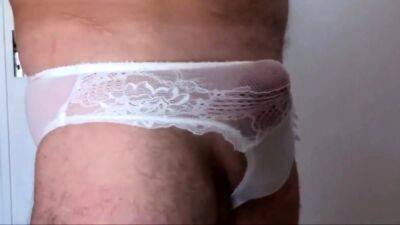 hofredo plays with his panties satin - drtuber.com