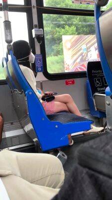 Sexy Legs on the Bus - drtuber.com