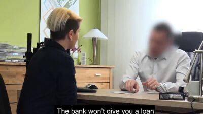 LOAN4K. Woman tushy to make deal with lender and get cash - drtuber.com - Czech Republic