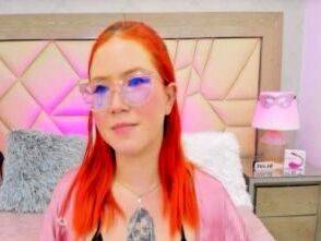 Red Hair - Cute Red Hair Woman Showing Her Cute Little Pussy - drtuber.com