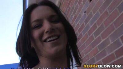 Karina O'Reilley BBC Anal Sex At Gloryhole - sunporno.com