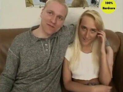 Couple Enters Casting For Amateur Sex Video And Woman Ends Up Doing A Blowjob To The Producer - upornia.com