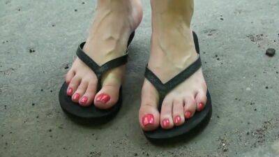 Girl Walking In Rain - hclips.com