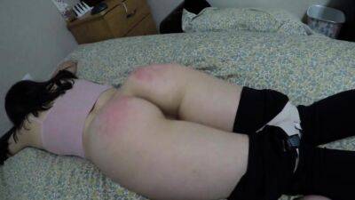 tied teen spanked and fucked with creampie close up - drtuber.com
