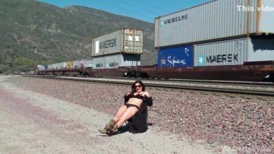 Alexis Silver - Alicia Silver In Train Tracks Black Lingeri - upornia.com