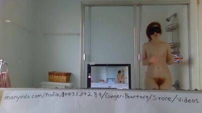 Beautiful Hairy Natural Goddess Keeps Calm And Carries On - hclips.com
