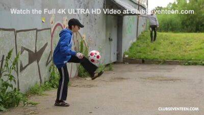 Tomboy Playing Soccer with My Hard Cock - veryfreeporn.com