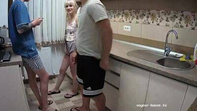 Innocent blonde girl massage fuck on hidden cam - drtuber.com