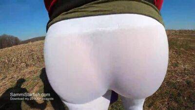 Wife in white yoga pants - xxxfiles.com