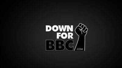 DOWN FOR BBC - Mahogany Bliss Oiled Black Ass Bounces BBC - drtuber.com