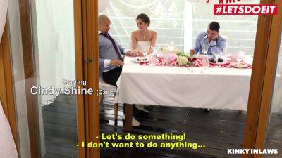 Cindy Shine In Her Wedding Dress - sexu.com - Czech Republic
