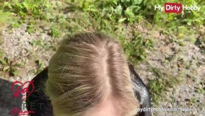 MyDirtyHobby - Cute blonde babe has her first outdoor fuck - xxxfiles.com - Germany