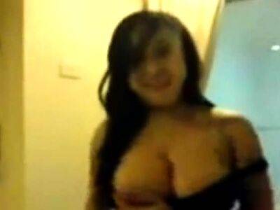 busty indonesian babe playing her boobs and in shower - drtuber.com - Indonesia