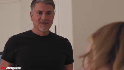 Ailee Anne, Lee Ann And Lee Anne In Blonde Babysitter Lets Him Taste It - upornia.com