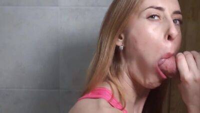 I Pick Up A Cute Girl In A Bar In Ukraine And She Gives Me An Amazing Blowjob In The Bathroom - upornia.com - Ukraine