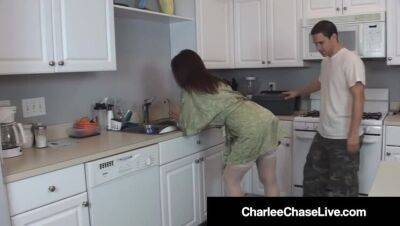 Hot Sex Crazed Wife Charlee Chase Fucks The Plumber's Pipe! - veryfreeporn.com