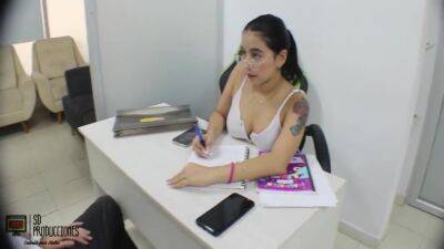 Have An Appointment With My Teacher And The Bitch Wants To Fuck Me - upornia.com - Colombia