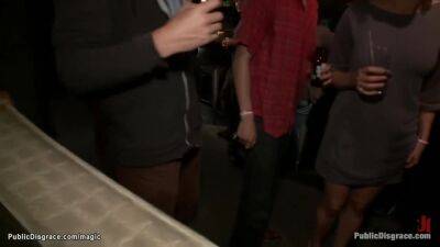 Slut Fucked In Public Bar - upornia.com