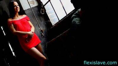 Alex - BDSM model Alex Zothberg interview before whipped in old factory - xxxfiles.com