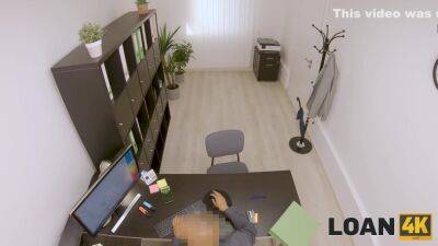 Blonde Has Playful Mood For Office Sex With The Money Lender - upornia.com