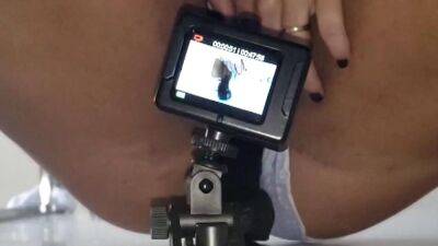 Karina my Wife misses a bbc , and plays with what she has - sunporno.com - Brazil
