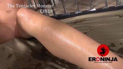 Cindy Loarn & tentacles monster - sunporno.com