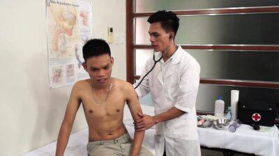 Asian twink examined and toyed by doctor - drtuber.com