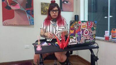 Qween Goddess - Secretary Himeros Productions Lizzy Hartz Evaluates For Sofa Test - upornia.com - Brazil