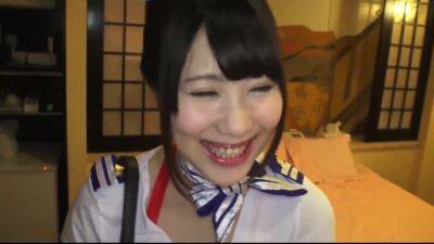 A-chan Is Interested In Porn Because She Can Wear A Cabin Attendant Costume (part 3) - upornia.com - Japan