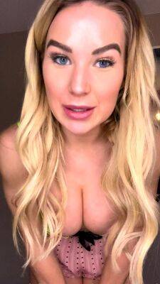 Blonde teen Sierras first erotic masturbation video - drtuber.com