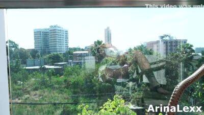 Arinalexx Extreme Cuming On Public.wet Pussy Play In Balcony - upornia.com