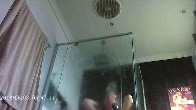 Wife in shower take 3 - voyeurhit.com