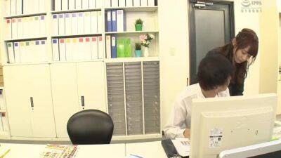 Seductive Black Pantyhose Adulterous Female Employee Loves Stimulation! 2 P1 - videomanysex.com - Japan