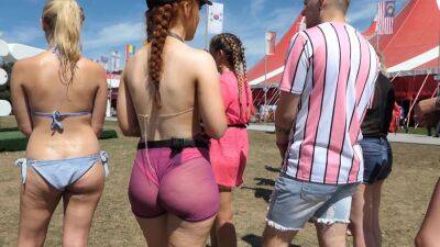 Redhead Seethrough Pink Shorts - upornia.com