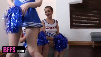Lily Rader - Riley - Lily - Sexy Teens Megan Sage, Lily Rader & Riley Mae Will Do It All To Get In The Cheerleading Team - sexu.com