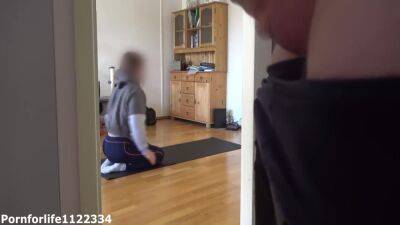I Love To Watch How My Stepsister Is Doing Yoga And Jerk Off 6 Min - upornia.com