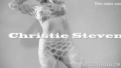 Christie Stevens - Christie Stevens In Solo Mastubation On Cam - hclips.com