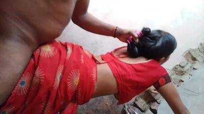 Fucking My Indian Wife Tight Ass In Sari Using Doggy Position With Dirty Hindi Audio - hotmovs.com - India