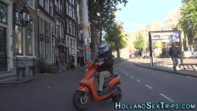 Dutch Whore Gets Cumshot - hclips.com - Netherlands