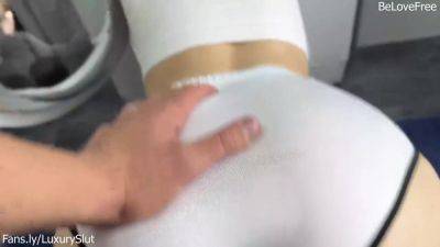 Big Booty Step Sister Gets Stuck In A Washing Machine And Needs Help From Her Step Brother - hclips.com