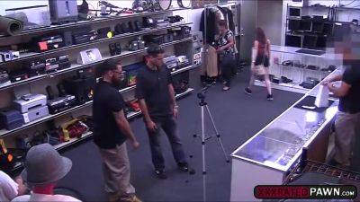 Naughty Pawn Man Fucks A Hot Slut Inside His Office - videomanysex.com