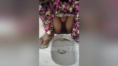 Desi Girl Pissing And Showing Her Ass And Boobs In Bathroom Giving Handjob Masturbation Nude - desi-porntube.com - India