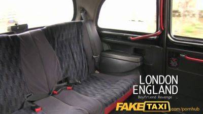 British blonde wants a new cock for her fake taxi ride and begs for rough dogging - sexu.com - Britain
