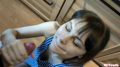Hiyouth - Hot And Intense Sex In The Kitchen With A Cut - hclips.com - Russia