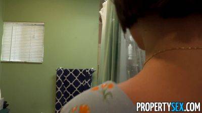 Hot Propertysex Hottie with Sexy Accent and Big Tits thanks Gracious BNB Host with Blowjob and Sex - sexu.com - Spain