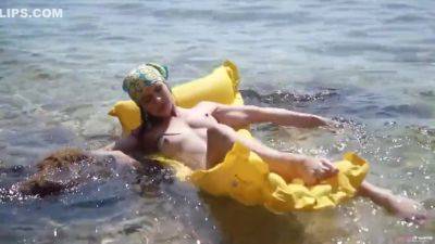 Sirena Milano - Masturbating On Secluded Beach - hclips.com